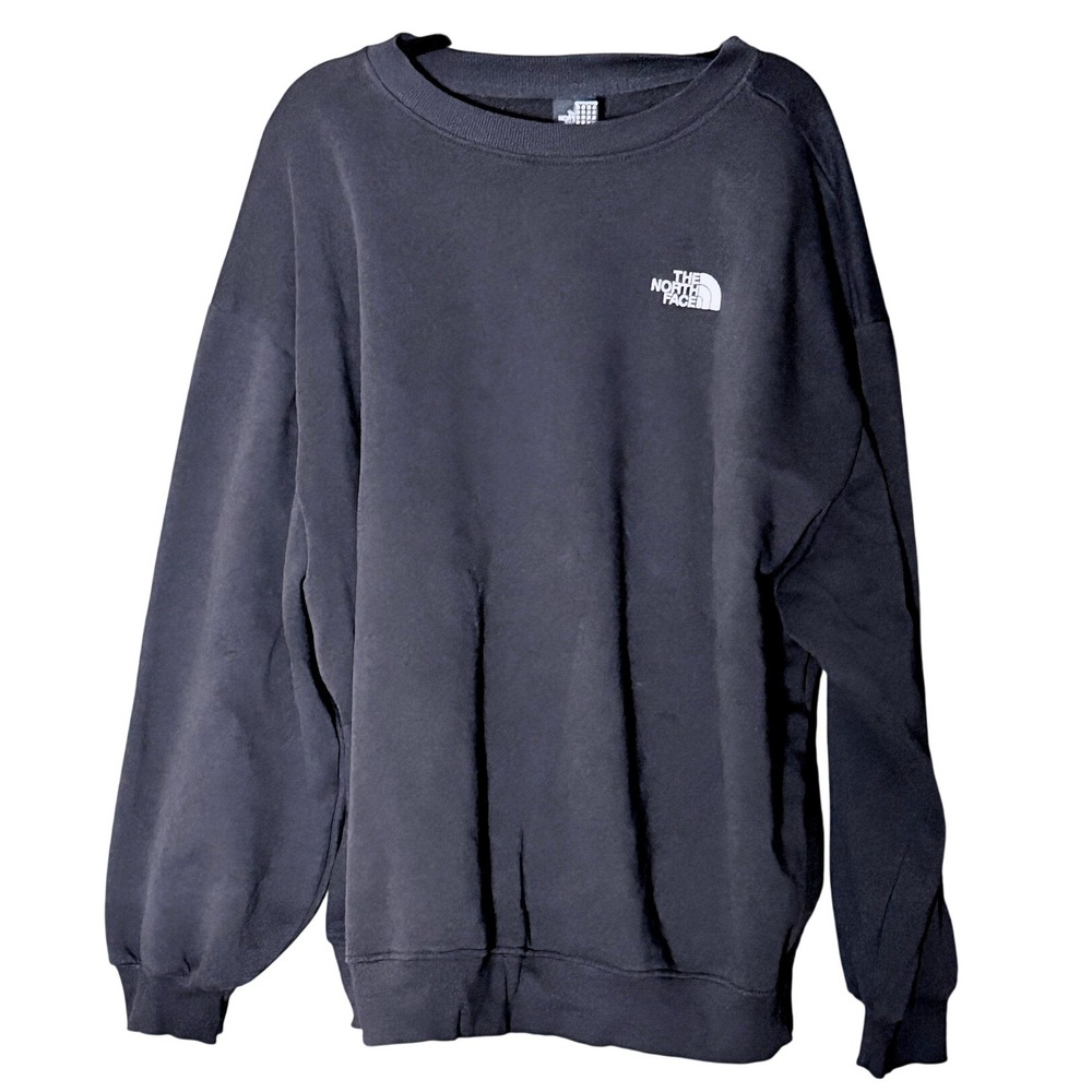 The North Face Crewneck Sweatshirt Large Black Pullover Fleece Gorpcore NF0A5IHY